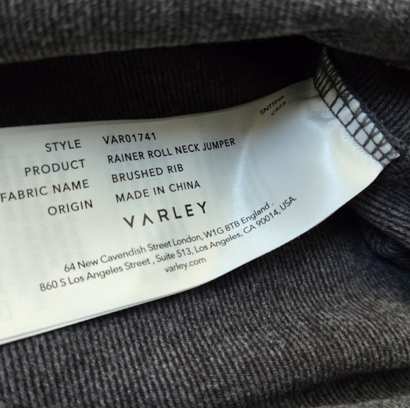 Varley Rainer Roll Neck Turtleneck Sweater NEW size small - Picture 11 of 12
